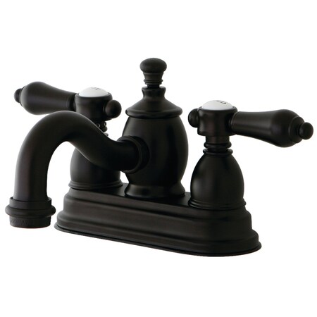 KS7105BAL 4 Centerset Bathroom Faucet, Oil Rubbed Bronze